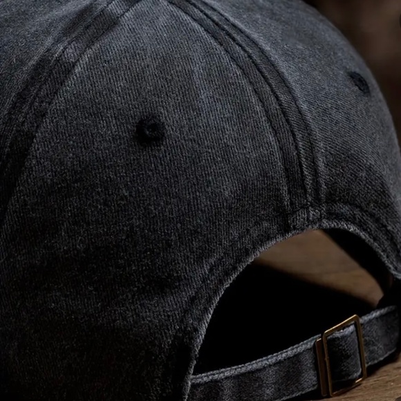 ?Dark Grey Baseball Cap main image 4
